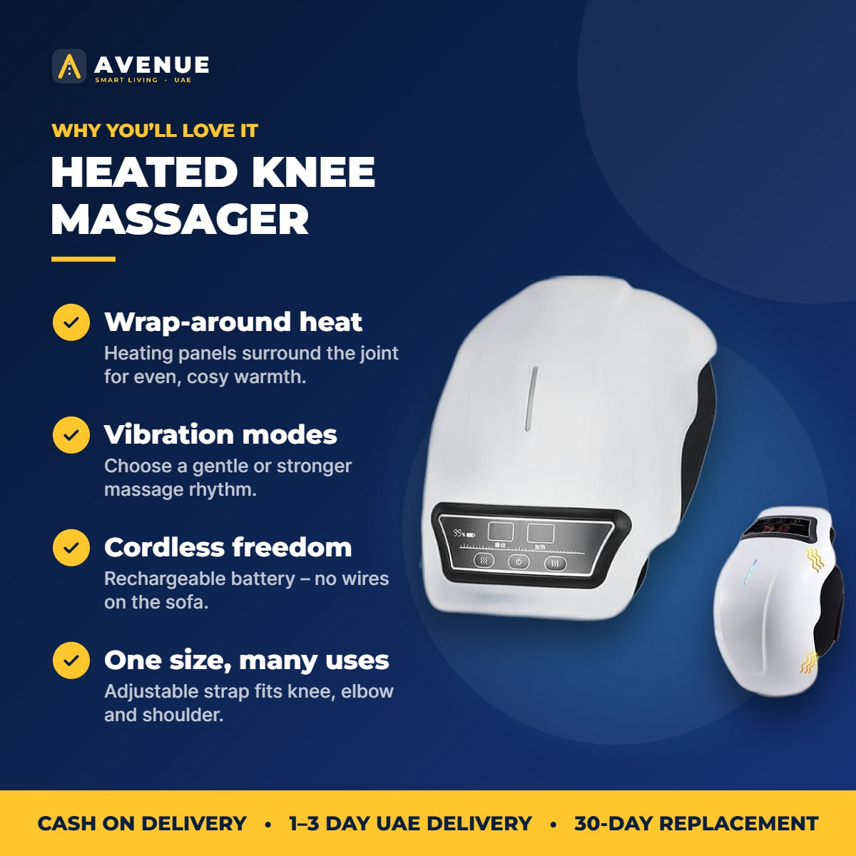 Avenue Heated Knee Massager