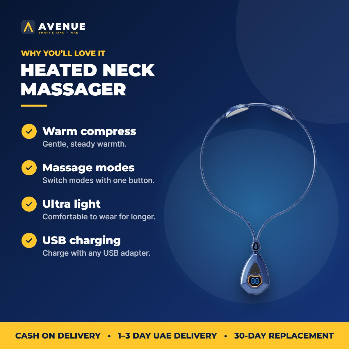 Avenue Heated Neck Massager