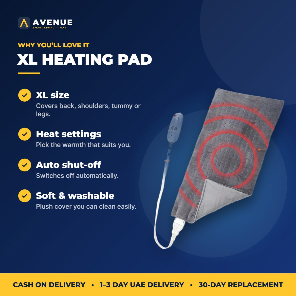 Avenue XL Electric Heating Pad